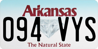 AR license plate 094VYS