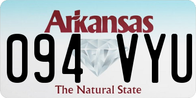 AR license plate 094VYU