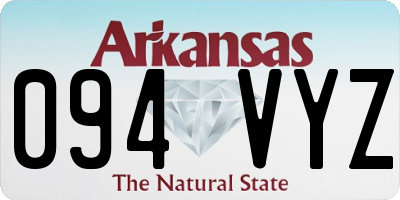 AR license plate 094VYZ