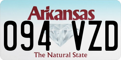 AR license plate 094VZD