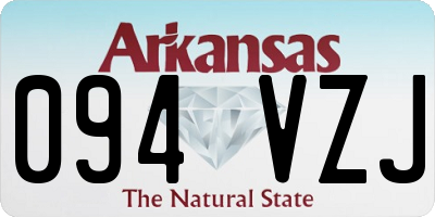 AR license plate 094VZJ