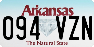 AR license plate 094VZN