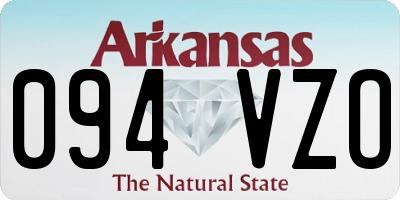 AR license plate 094VZO