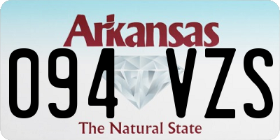 AR license plate 094VZS