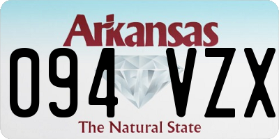 AR license plate 094VZX
