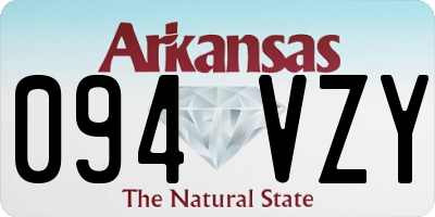 AR license plate 094VZY