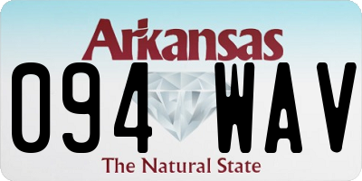 AR license plate 094WAV
