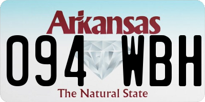 AR license plate 094WBH