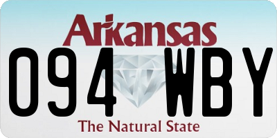 AR license plate 094WBY