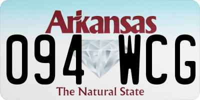 AR license plate 094WCG