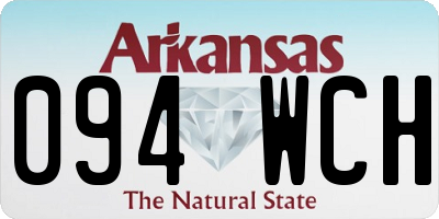 AR license plate 094WCH