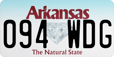 AR license plate 094WDG