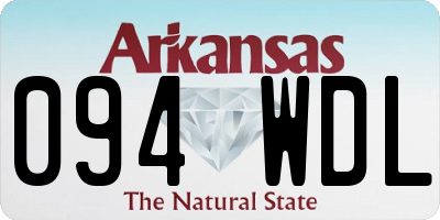 AR license plate 094WDL