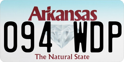 AR license plate 094WDP