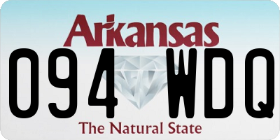 AR license plate 094WDQ