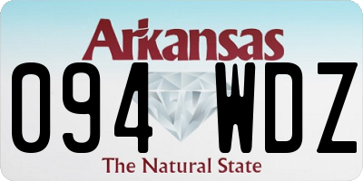 AR license plate 094WDZ