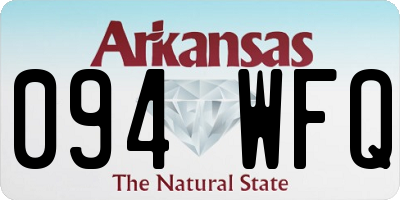 AR license plate 094WFQ