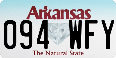 AR license plate 094WFY