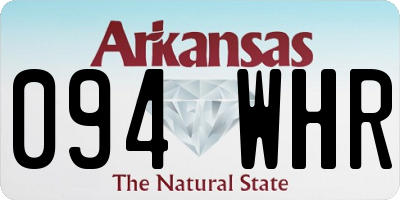 AR license plate 094WHR
