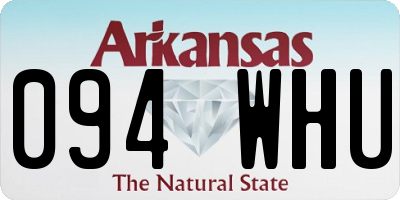 AR license plate 094WHU