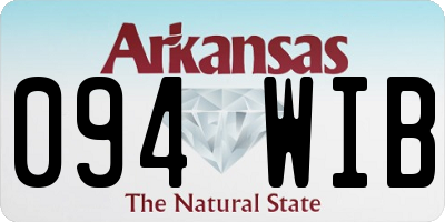 AR license plate 094WIB