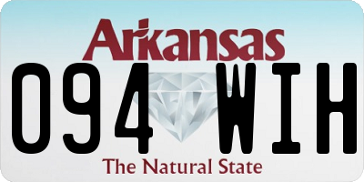 AR license plate 094WIH