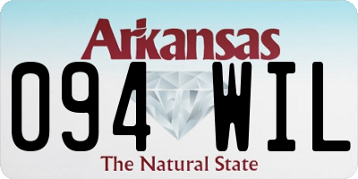 AR license plate 094WIL