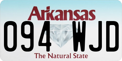 AR license plate 094WJD