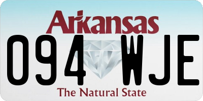 AR license plate 094WJE