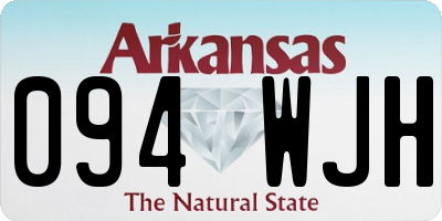 AR license plate 094WJH
