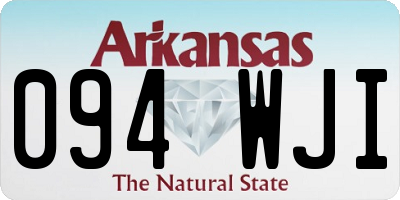 AR license plate 094WJI