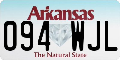 AR license plate 094WJL