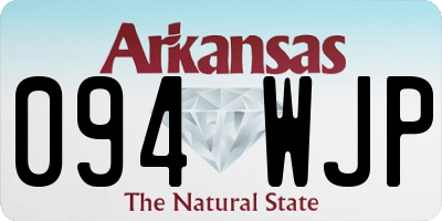 AR license plate 094WJP