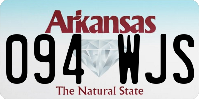 AR license plate 094WJS