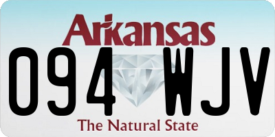AR license plate 094WJV
