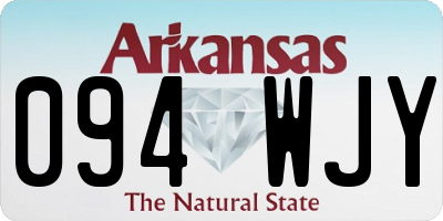 AR license plate 094WJY