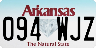 AR license plate 094WJZ