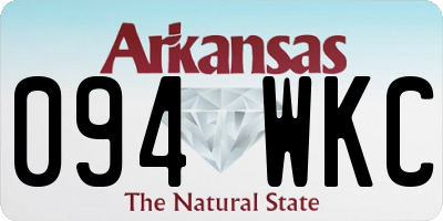 AR license plate 094WKC