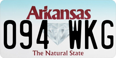 AR license plate 094WKG