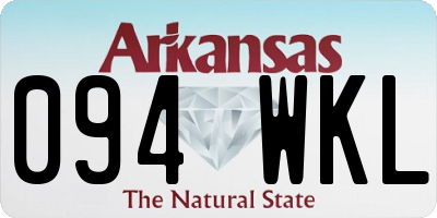 AR license plate 094WKL