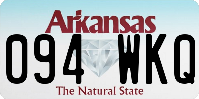 AR license plate 094WKQ