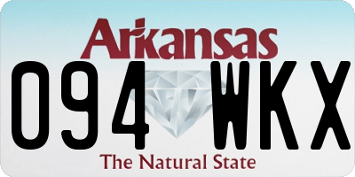 AR license plate 094WKX