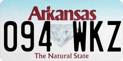 AR license plate 094WKZ