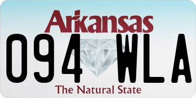 AR license plate 094WLA