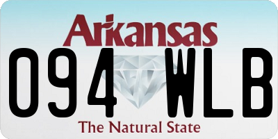 AR license plate 094WLB