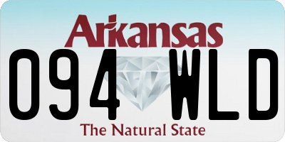 AR license plate 094WLD