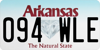 AR license plate 094WLE