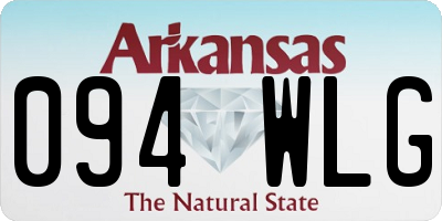 AR license plate 094WLG
