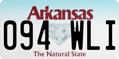 AR license plate 094WLI