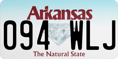AR license plate 094WLJ